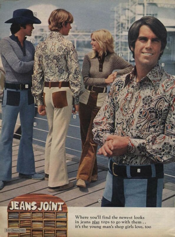 Фотография: Как выглядела мужская мода в 70-е. Надеемся, она никогда не вернется №9 - BigPicture.ru