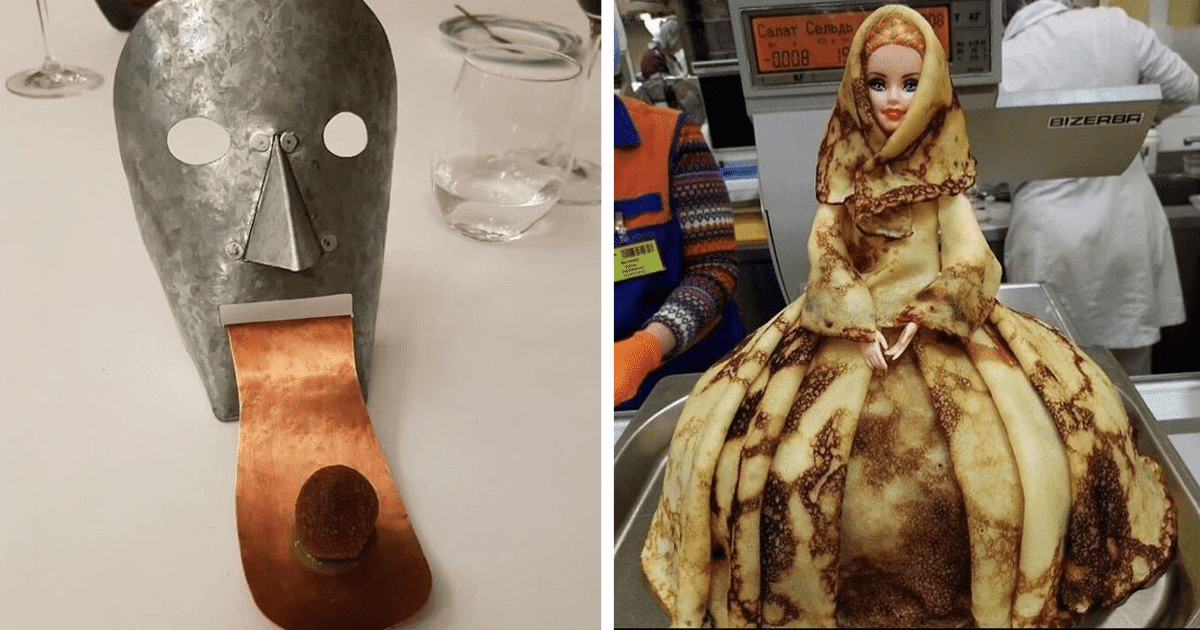 Фотография: 35 примеров странной, дикой и ужасной подачи блюд №1 - BigPicture.ru