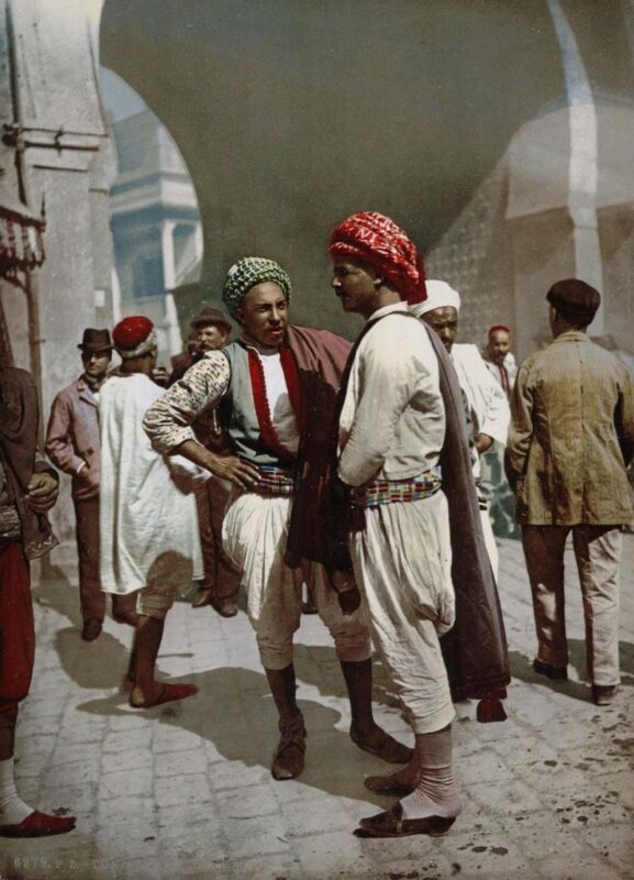 Фотография: Тунис конца 19-го века на старинных цветных открытках №4 - BigPicture.ru