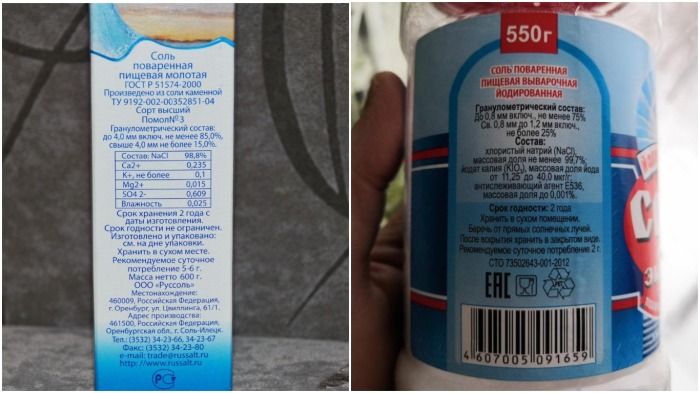 Фотография: Что добавляют в пищевую соль производители и почему нам стоит читать ее состав №3 - BigPicture.ru