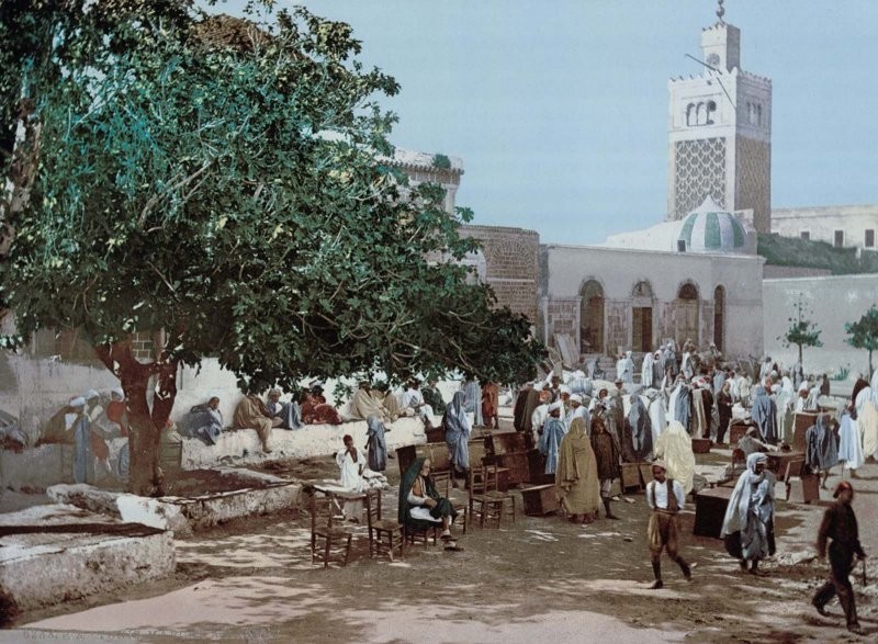 Фотография: Тунис конца 19-го века на старинных цветных открытках №22 - BigPicture.ru