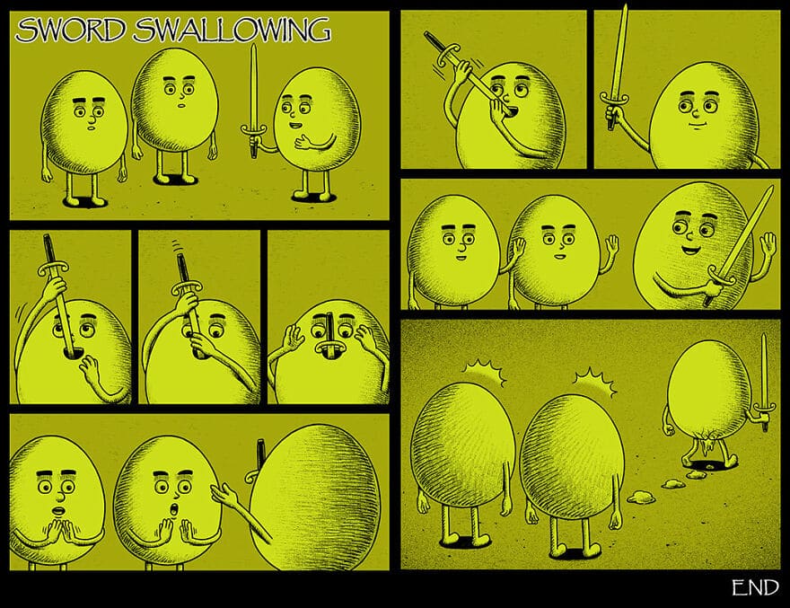 Фотография: Пугающие комиксы с жуткими концовками от тайваньского художника №43 - BigPicture.ru