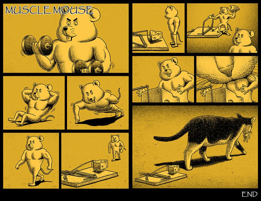 Фотография: Пугающие комиксы с жуткими концовками от тайваньского художника №6 - BigPicture.ru