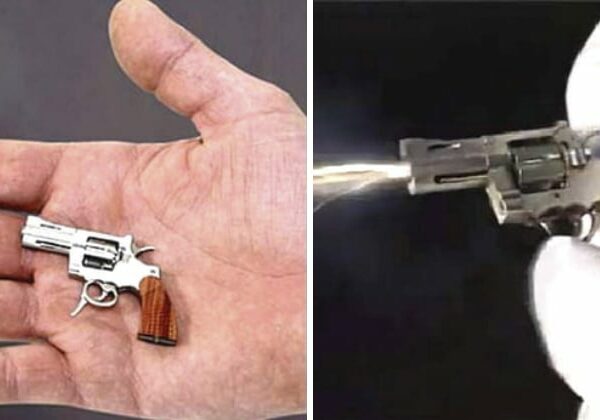 Да, он стреляет! В Швейцарии изготовили самый миниатюрный боевой револьвер