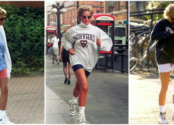 Принцесса Диана в велосипедках на фото 1990-х годов
