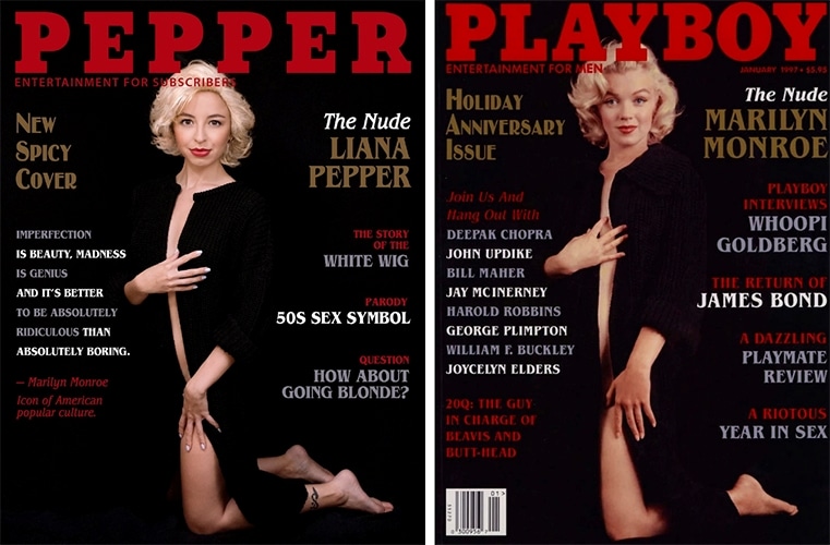 Фотография: Россиянка воссоздает горячие обложки Playboy прямо на своей кухне №4 - BigPicture.ru
