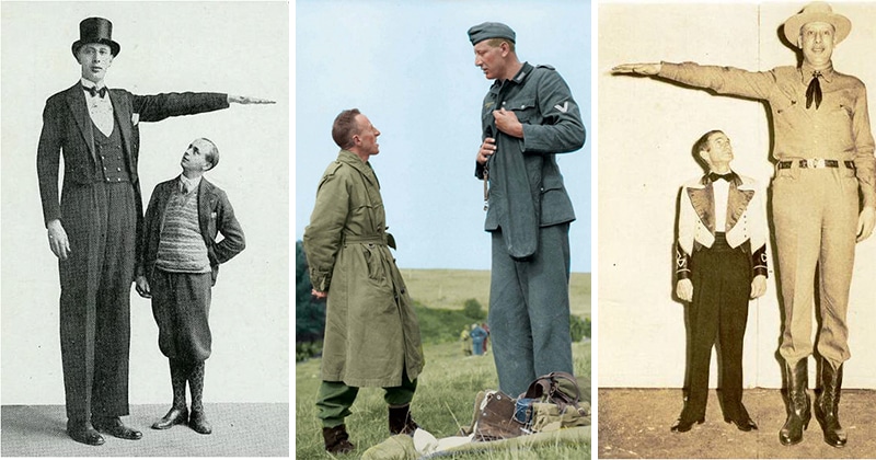 Bigpicture.ru История жизни Якоба Накена — самого высокого солдата вермахта