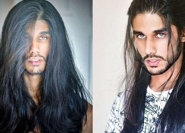 Коса — мужская краса? Индиец впечатляет длинными великолепными волосами