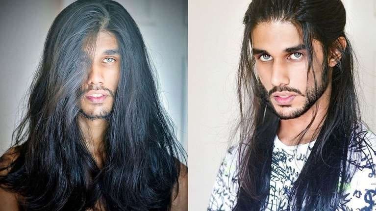 Фотография: Коса - мужская краса? Индиец впечатляет длинными великолепными волосами №1 - BigPicture.ru