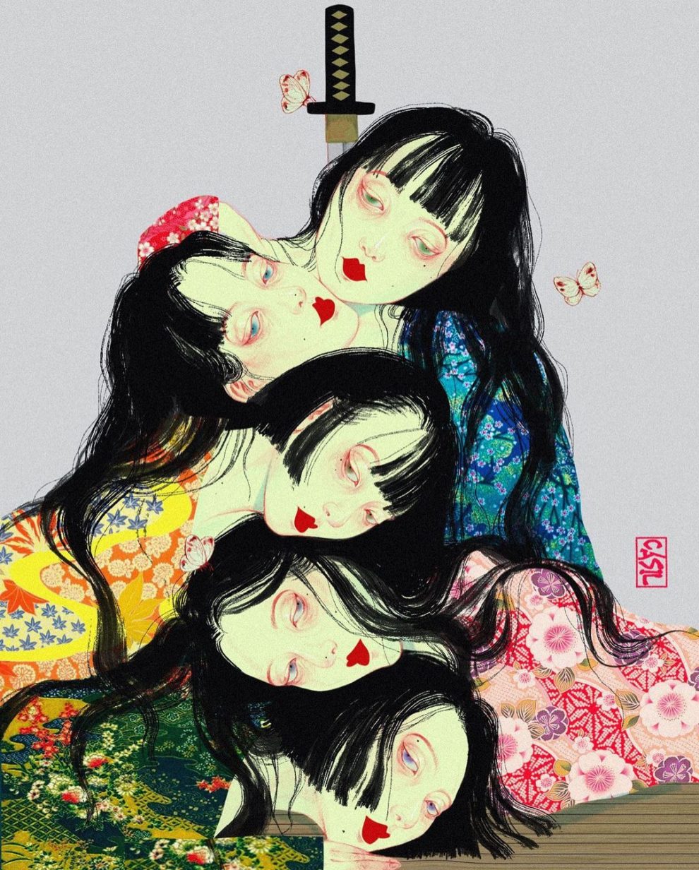 Bigpicture.ru 35 психоделических рисунков японской художницы SilllDa
