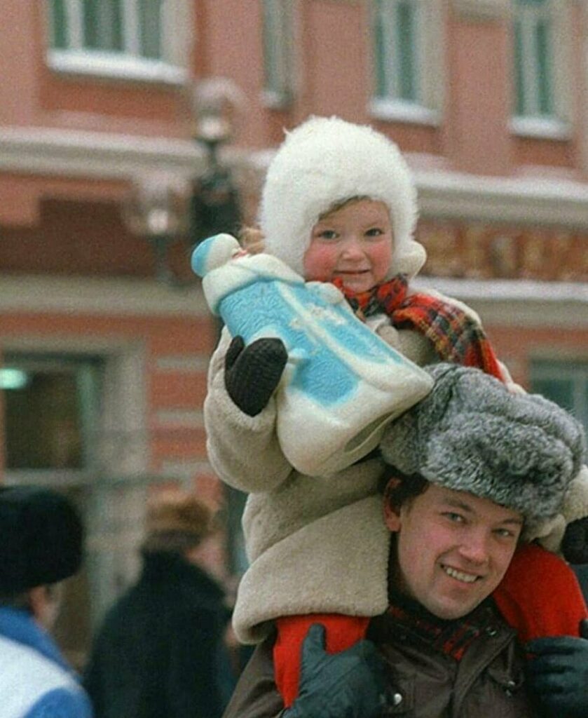 Bigpicture.ru фото новогодних праздников эпохи СССР11 cccp