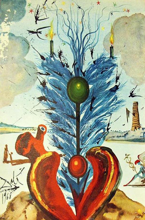 Bigpicture.ru Пронзенное стрелой-елью сердце для Рождества 1964 года