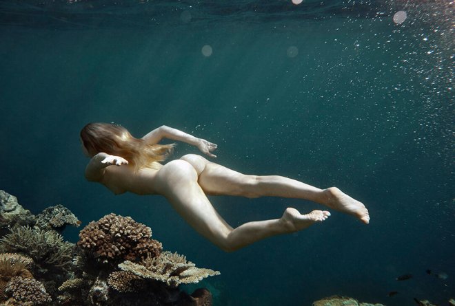 Bigpicture.ru Фантазии у Большого Барьерного рифа от мастера пляжного фото Пола Гиггла