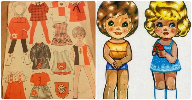 Фотография: Бумажные куклы: доступная, увлекательная и творческая игра детей СССР №1 - BigPicture.ru