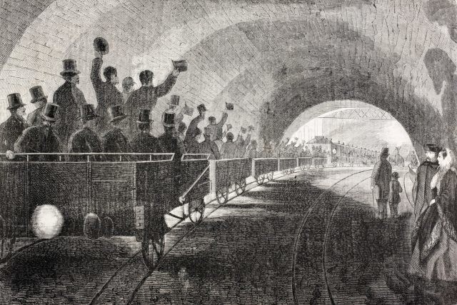 Bigpicture.ru Лондонский метрополитен открылся во время Гражданской войны в США