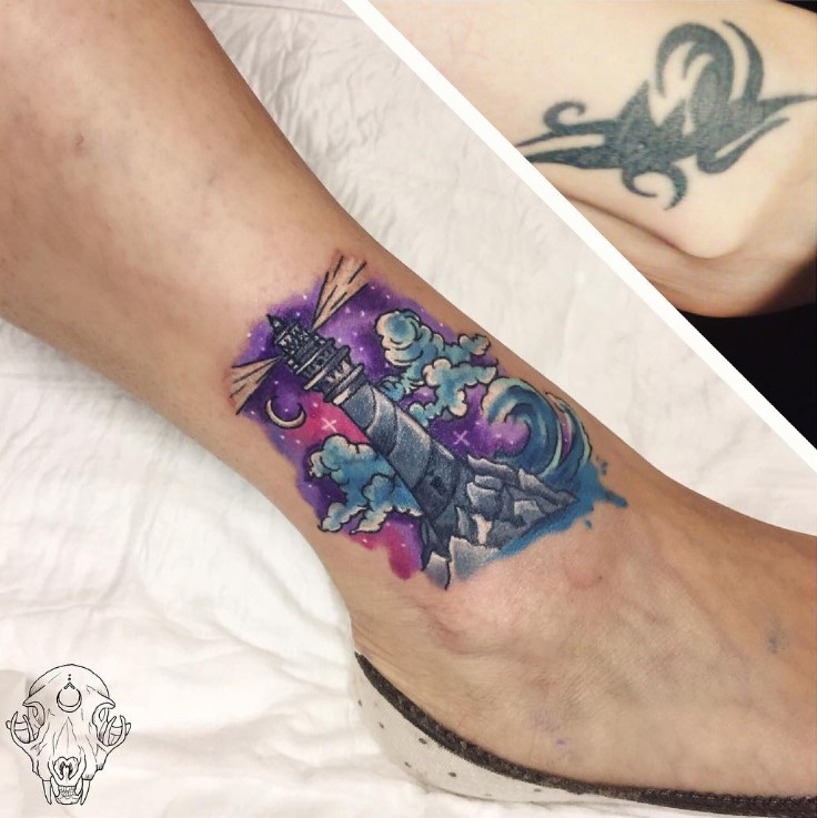 Bigpicture.ru примеры потрясающих татуировок для ног 11