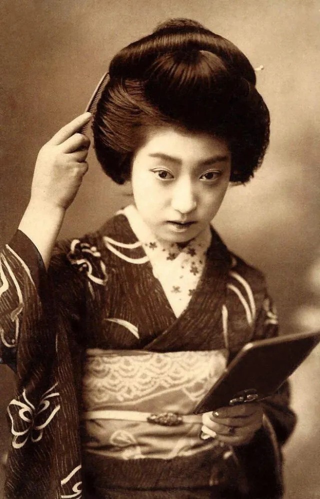 Bigpicture.ru История жизни и красивые фотографии девятипалой гейши Тисё Такаоки