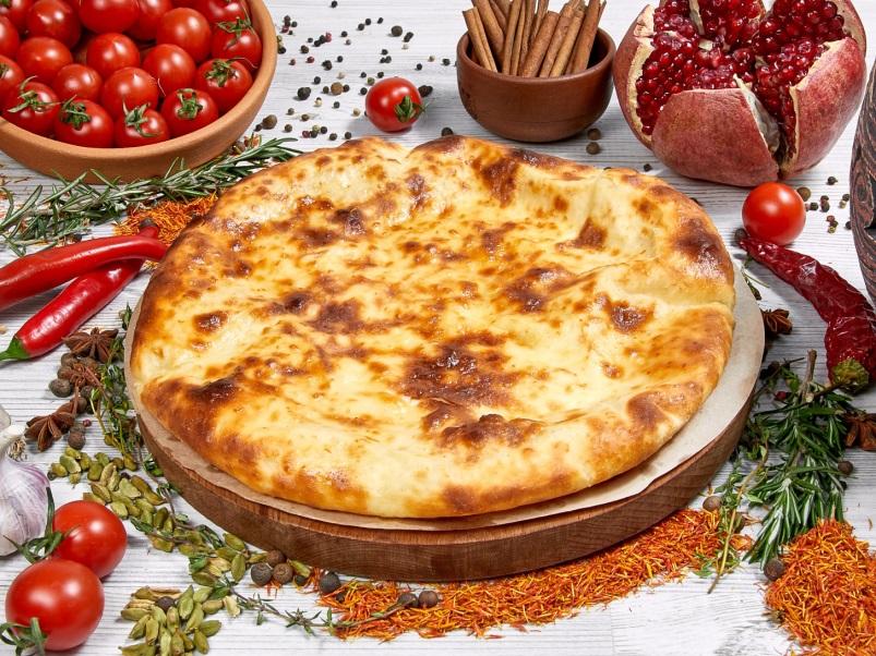 Хачапури на сметане с сыром на сковороде — рецепт с фото пошагово