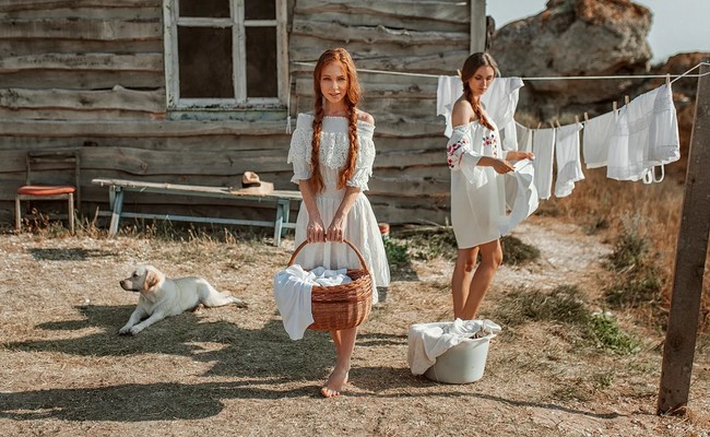 Bigpicture.ru Кто такие сенные девки и какие задачи они выполняли в усадьбах крепостной России