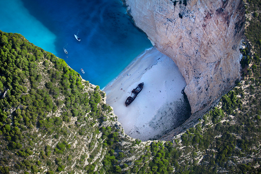Бухта Навайо — заповедный пляж на греческом острове Закинф