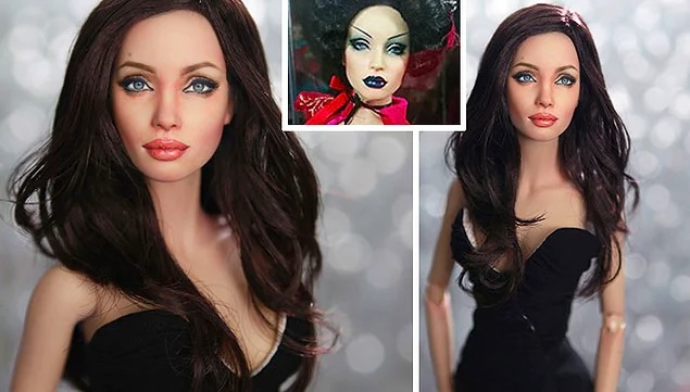 Bigpicture.ru Ноэль Круз (Noel Cruz) реалистичные куклы знаменитостей  Анджелина Джоли