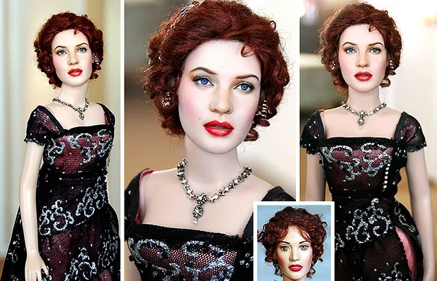 Bigpicture.ru Ноэль Круз (Noel Cruz) реалистичные куклы знаменитостей  Кейт Уинслет в роли Роуз