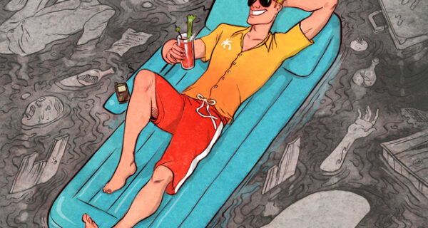 22 провокационных рисунка, показывающих темную сторону общества