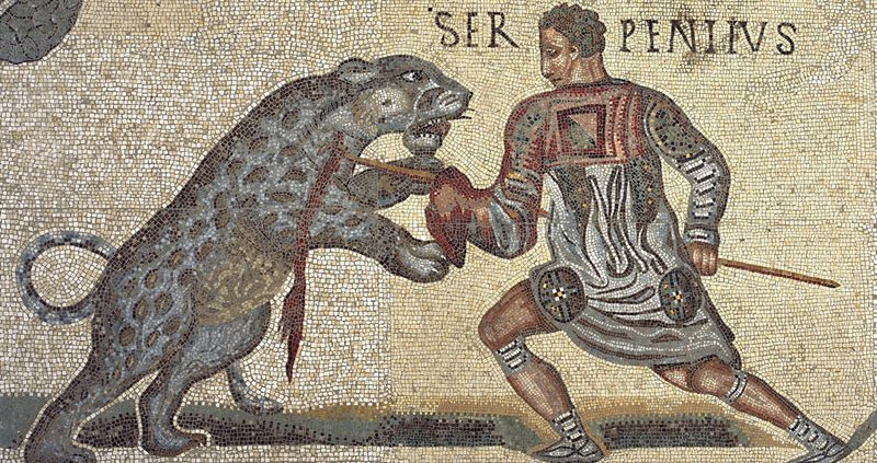 Bigpicture ru mosaico del gladiatore borghese 8