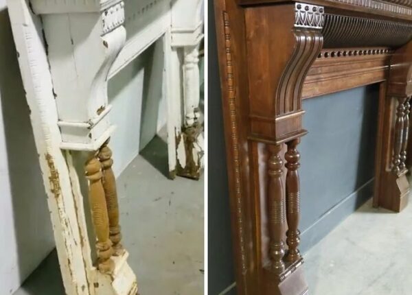 22 примера реставрации деревянной мебели — фото до и после снятия краски