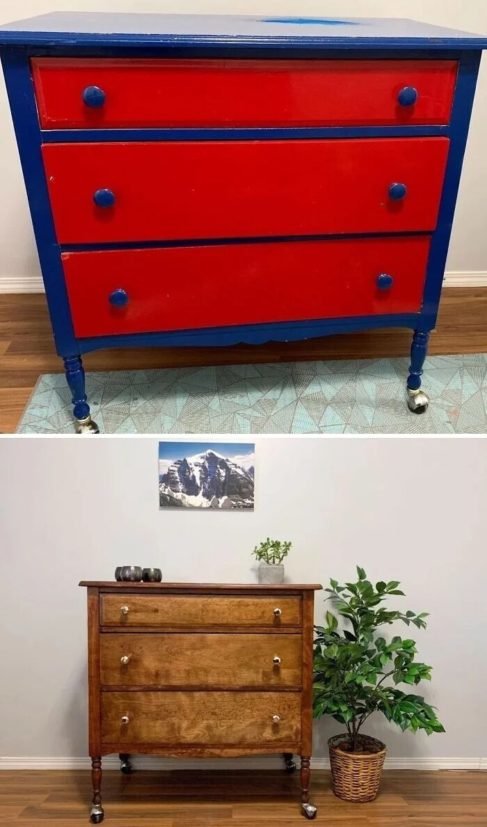 Bigpicture.ru фото до и после снятия краски с деревянной мебели 28t090811.778
