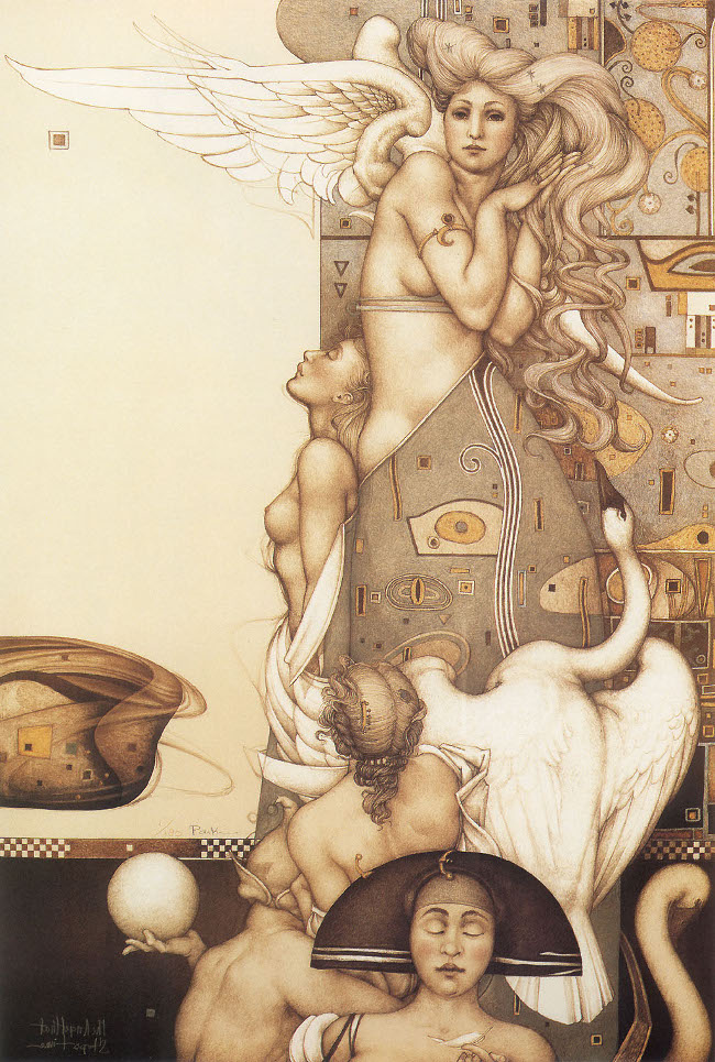 Эзотерическая эротика на картинах Майкла Паркеса