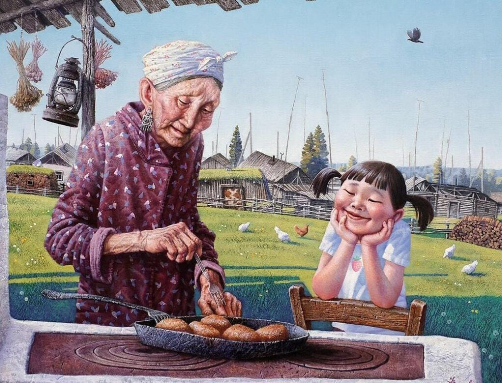Bigpicture.ru Простые житейские радости на картинах якутского художника Андрея Чикачеваa