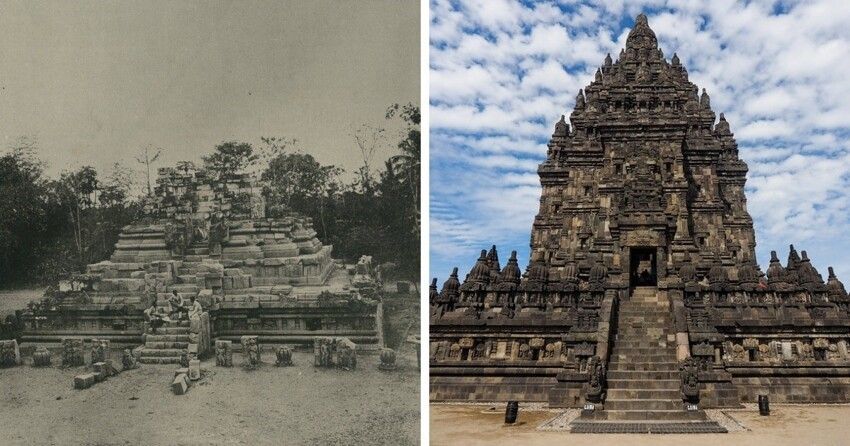 Bigpicture ru храм прамбанан, индонезия. древнейшая постройка датируется 2500 годом до нашей эры.