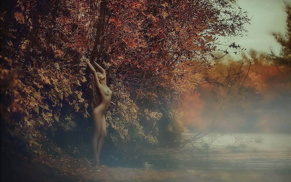 Bigpicture.ru эротические фотосессии в осеннем пейзажекопия