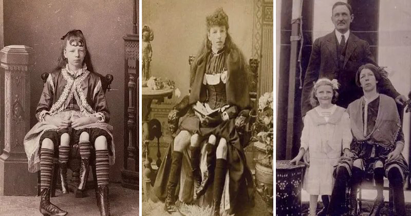 Удивительная история Жозефины Миртл Корбин — четырехногой женщины из Техаса