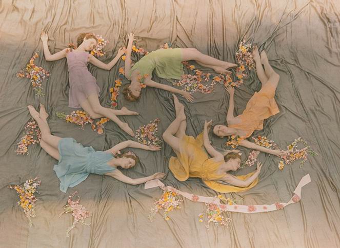 A group of dancers perform at the mississippi state college for women.
