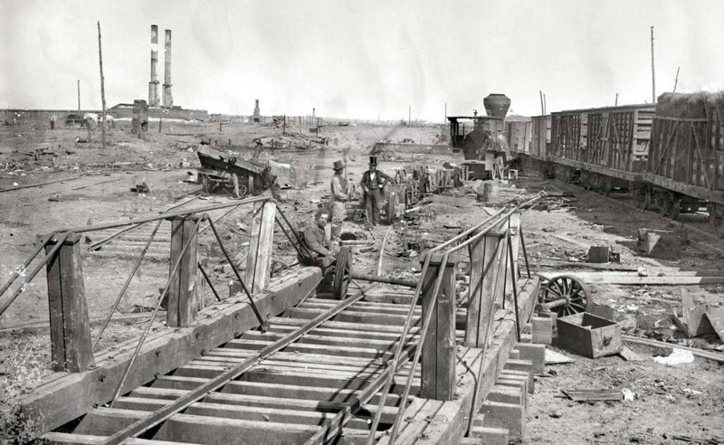 Bigpicture.ru Строительство железной дороги в США в 19 столетии