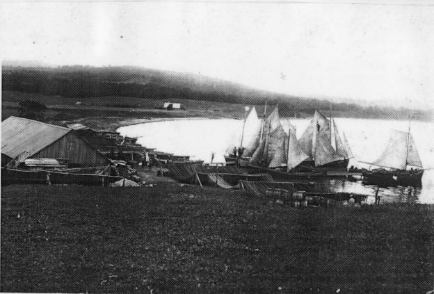 Bigpicture.ru Рыбацкий поселок в Лифлянской губернии в начале 20 века