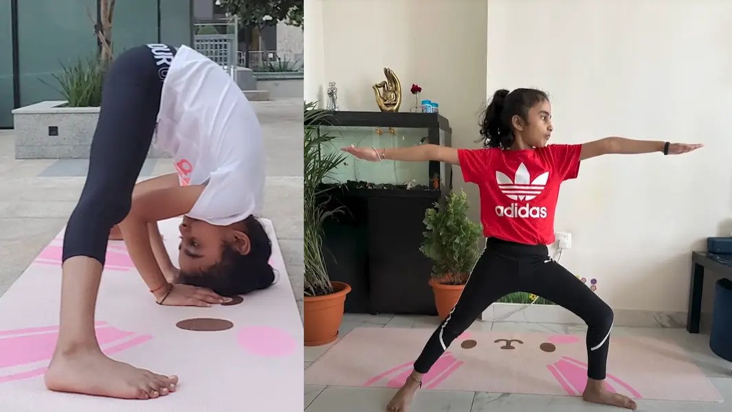 Bigpicture.ru 7-летняя индианка стала самым юным в мире инструктором по йогеimage youngest yoga instru
