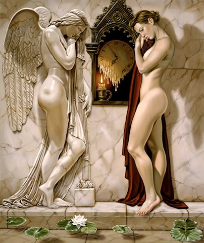 Bigpicture.ru Сексуальные ангелы на картинах художника-сюрреалиста Хуана Медины
