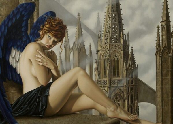 Ангельское и земное на картинах художника-сюрреалиста Хуана Медины