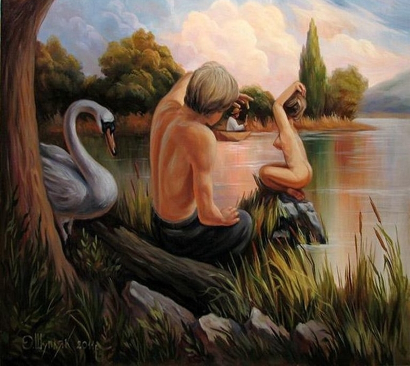 Bigpicture.ru оптические иллюзии от художника Олега Шуплякаууу