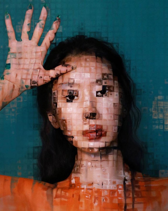 Bigpicture ru кореянка создает оптические иллюзии на собственном теле 11