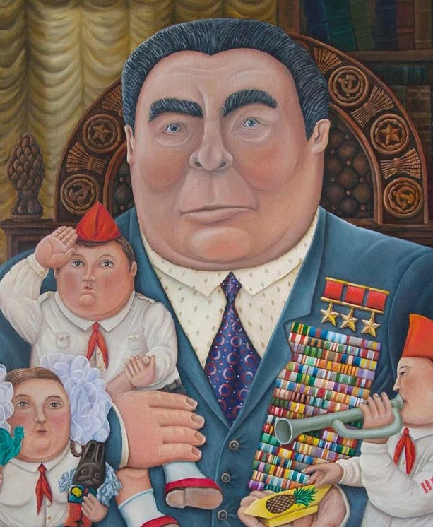 Bigpicture.ru Советская эпоха на картинах художника-примитивиста Аркадия Ачитова1200