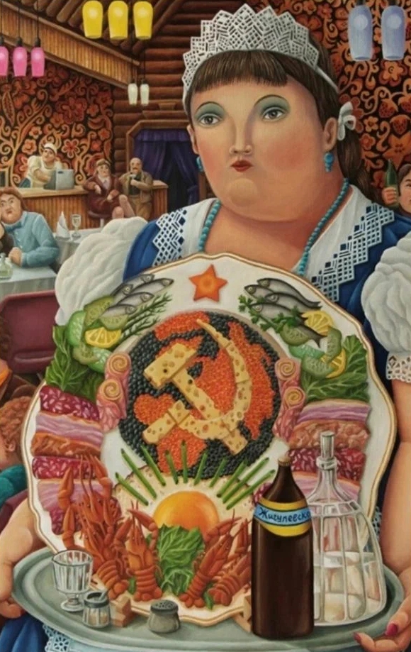 Bigpicture.ru Советская эпоха на картинах художника-примитивиста Аркадия Ачитова1200(1)