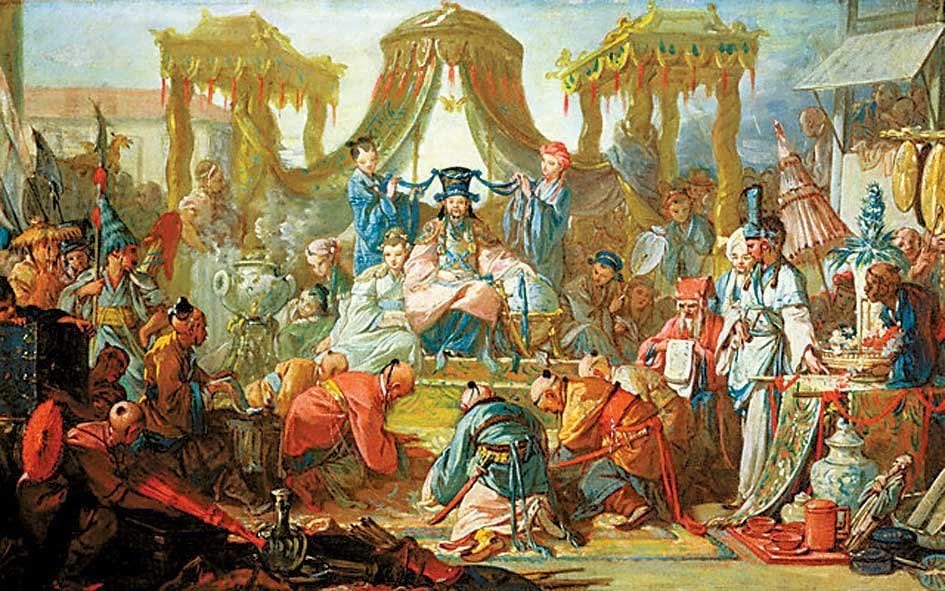 Bigpicture ru imperator v okruzhenii evnuhov
