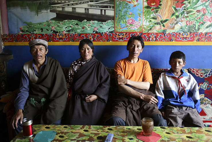 Bigpicture.ru Жена нескольких мужей на Тибете