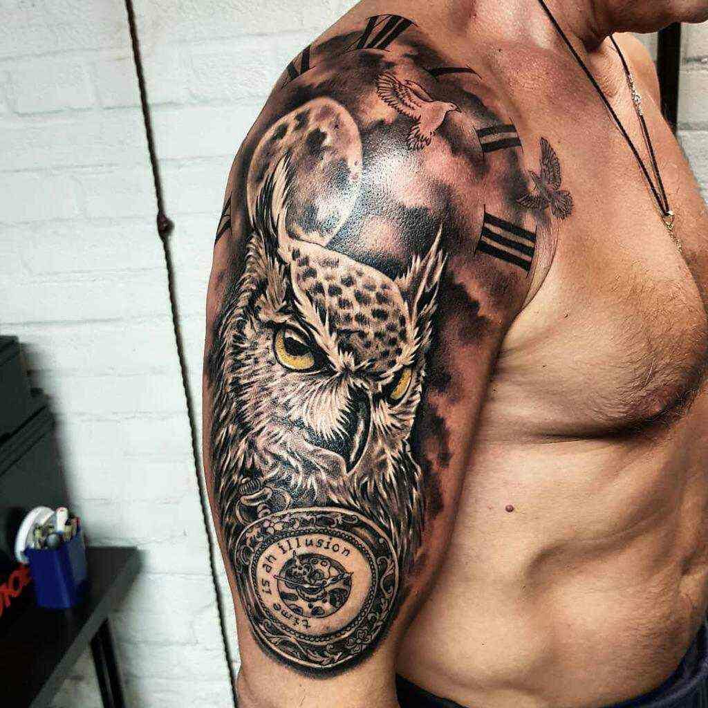 2. Реалистичные рукава татуировок