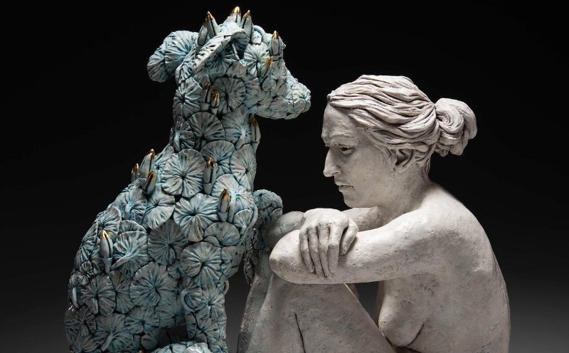 Скульптура Apparition II, 2021 года Эйдриан Арлео