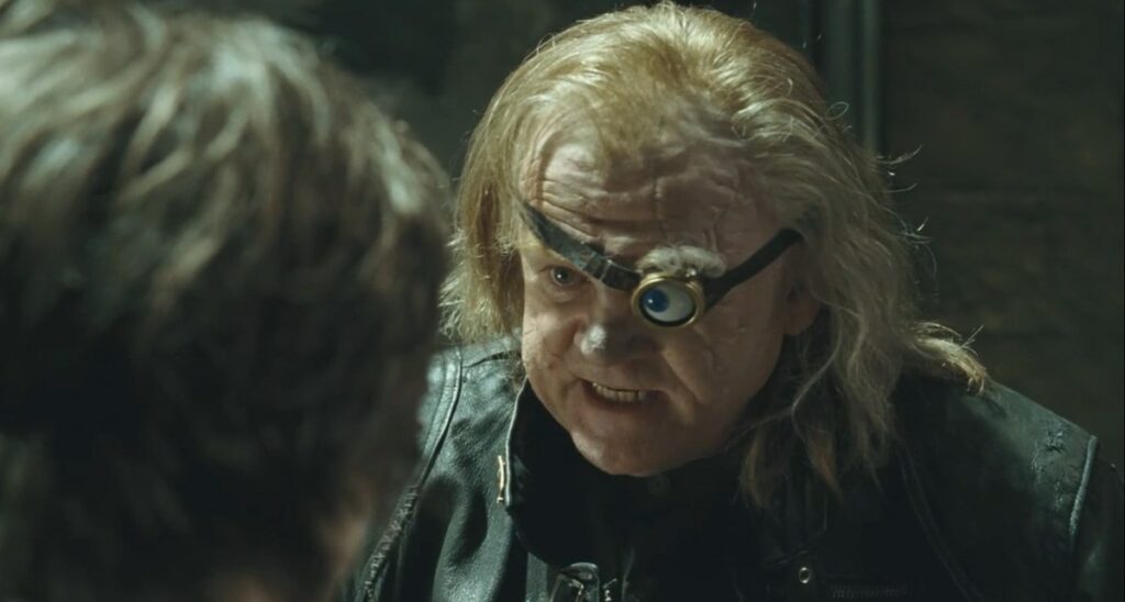 Брендан Глисон и его сын Донал в фильме Гарри Поттер